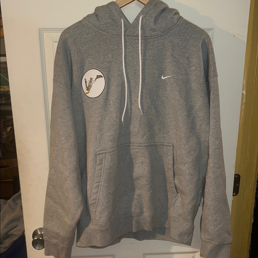 Gray Pittsburgh Steelers Nike Men's Hoodie